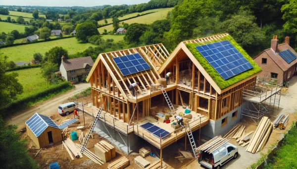 Off-Grid Living Art: A Collection of Eco-Friendly Home and Nature Scenes - Image 5