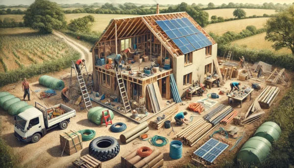 Off-Grid Living Digital Art Collection of Sustainable Homes | Off Grid ...