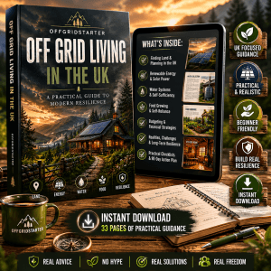 Off grid living UK guides and digital resources by OffGridStarter