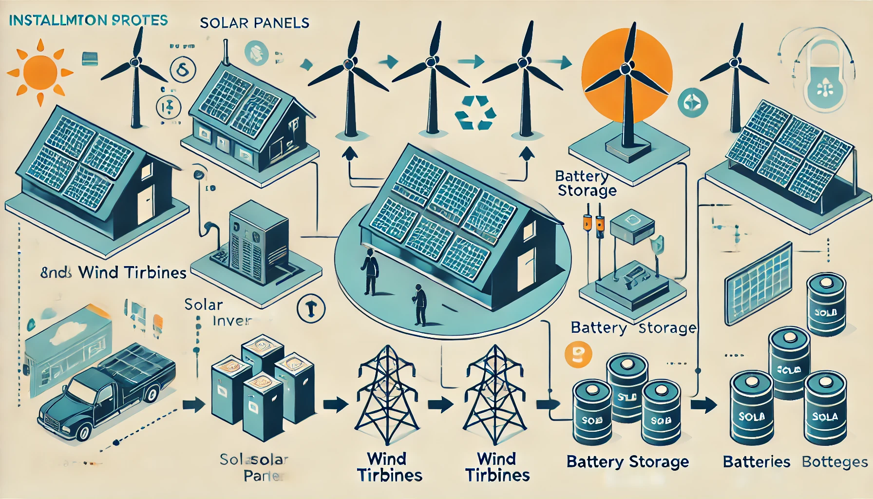 Solar Panels and Wind Turbines Powering Your Off-Grid Lifestyle 2