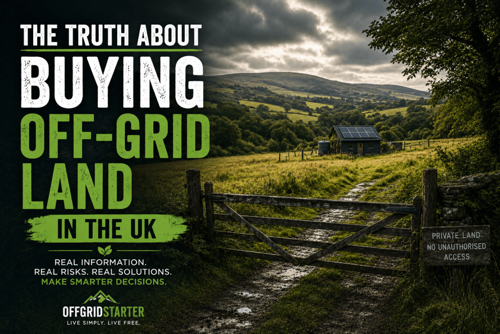 The Truth About Buying Land for Off-Grid Living in the UK 2 Buying land for off grid living UK explained for beginners