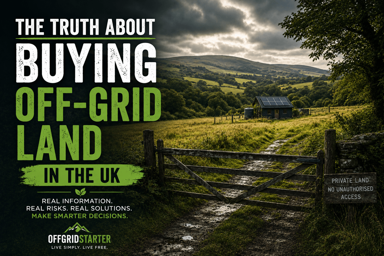The Truth About Buying Land for Off-Grid Living in the UK 4 Buying land for off grid living UK explained for beginners