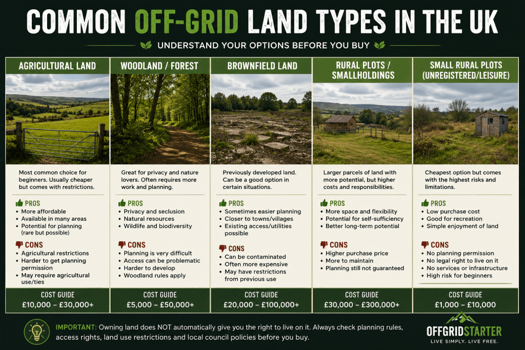 Buying Land for Off Grid Living UK: What Beginners Need to Know