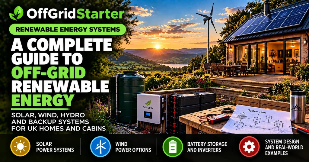 Solar Panels and Wind Turbines: Powering Your Off-Grid Lifestyle 2 Renewable energy for off-grid living