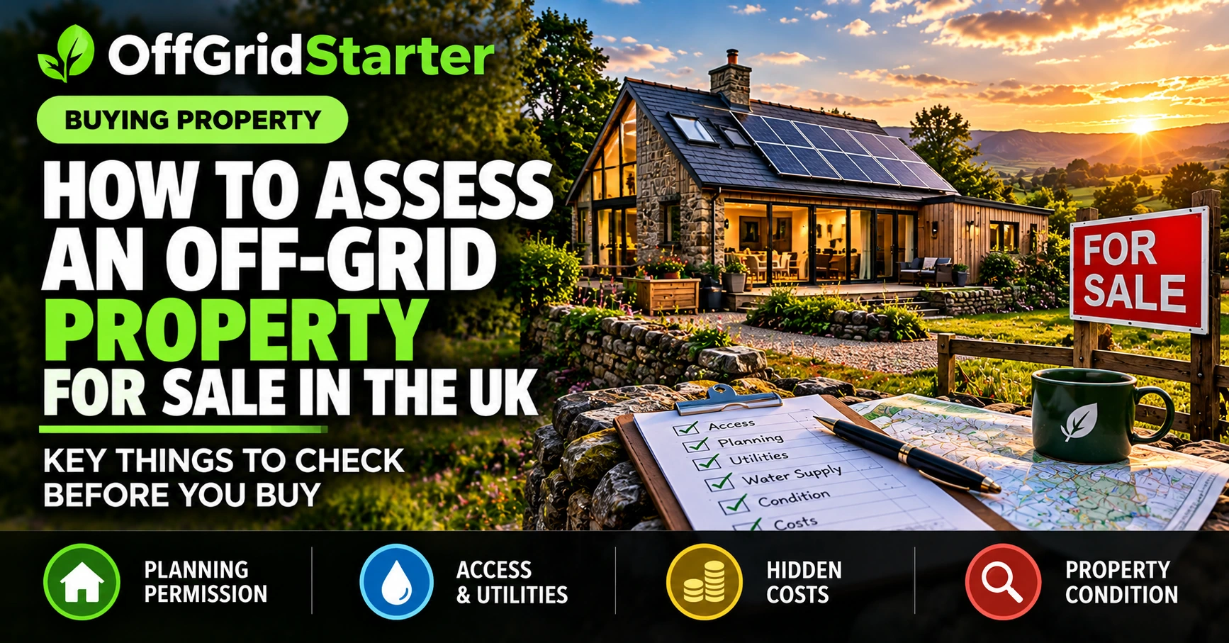 How to Assess an Off-Grid Property for Sale Before You Buy 2 How to assess an off-grid property for sale in the UK