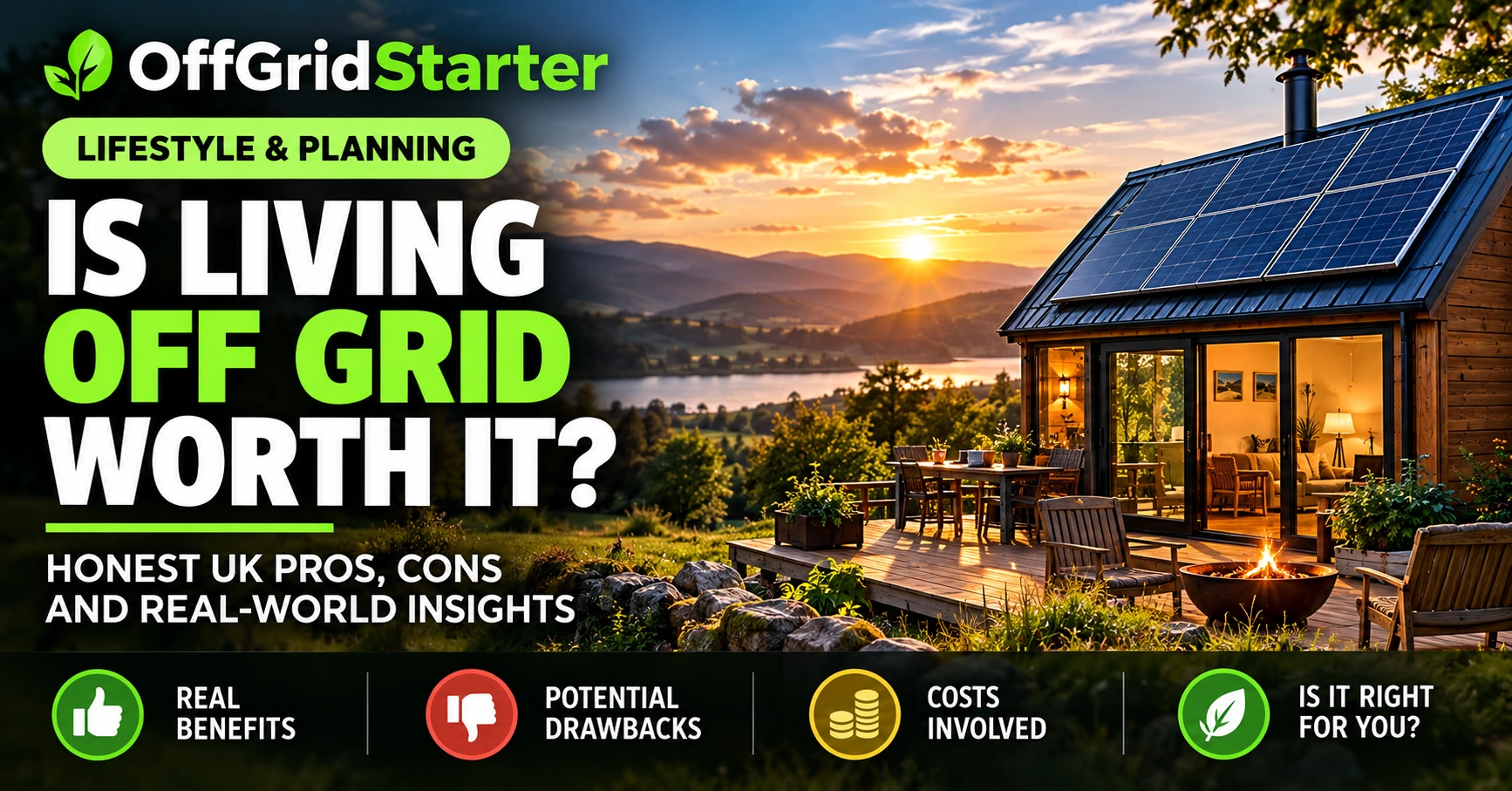 Is Living Off Grid Worth It? Honest Pros and Cons for the UK 1 Is living off grid worth it? UK pros, cons and trade-offs